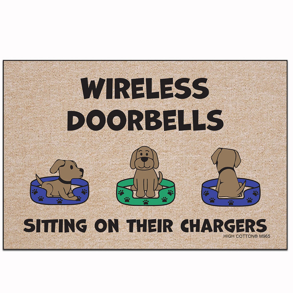 Funny door mats by High Cotton Gifts