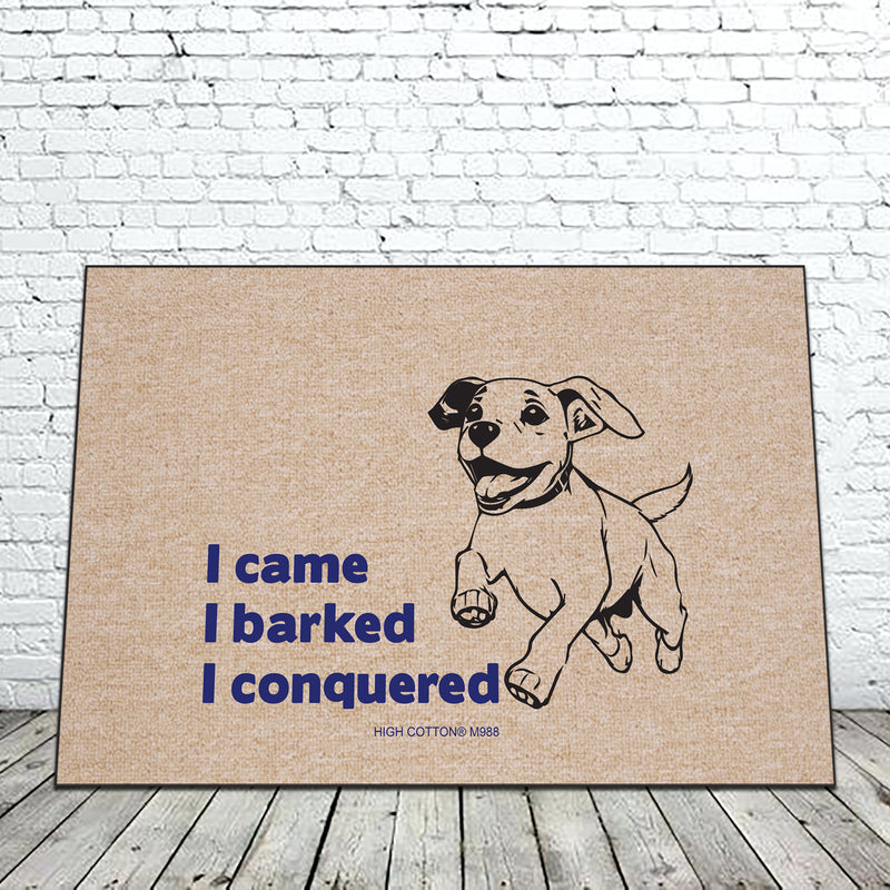 I came I barked I conquered - Doormat