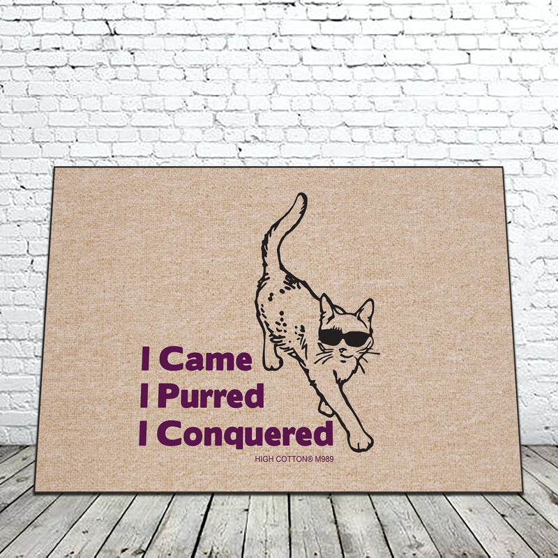 I came I purred I conquered - Doormat
