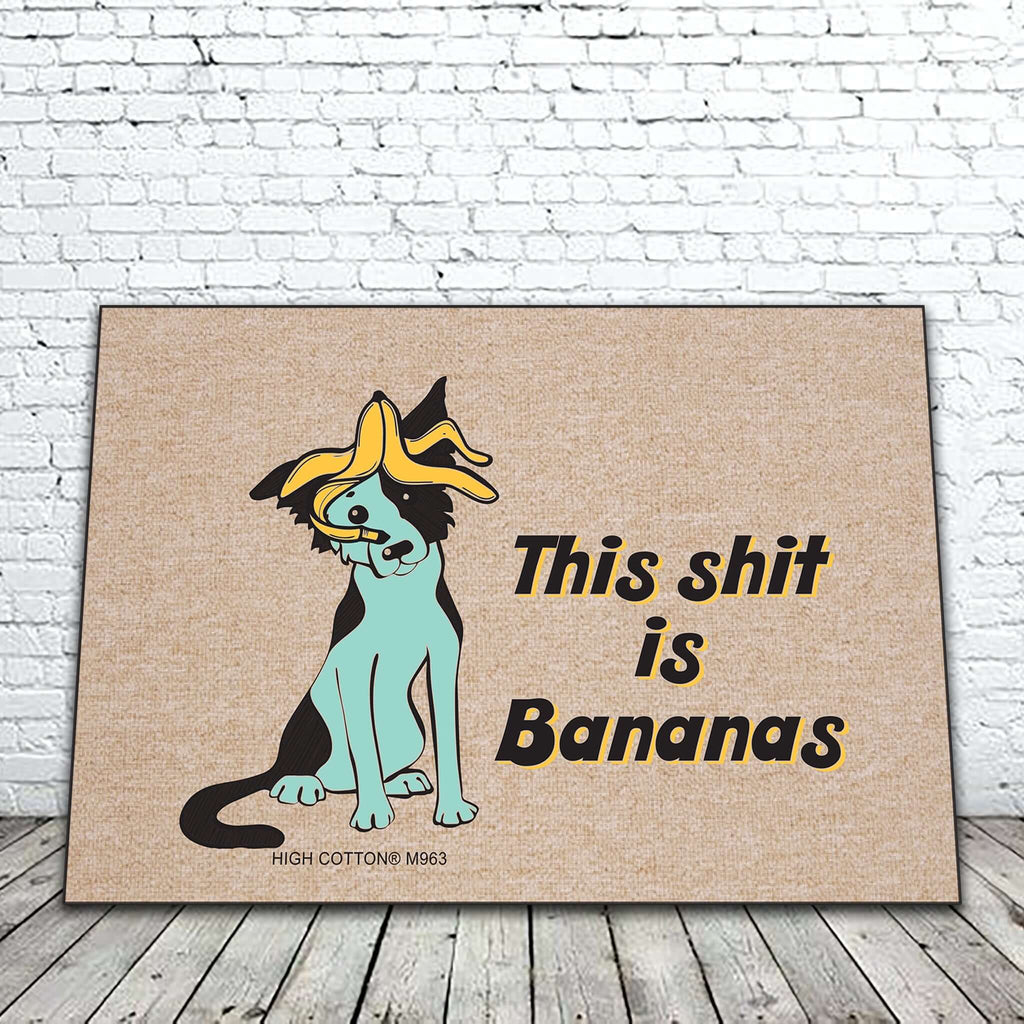 This Shit is Bananas Doormat