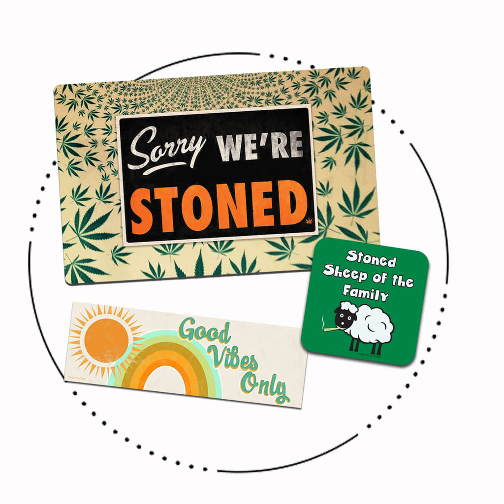 Fun gifts with stoner humor by High Cotton
