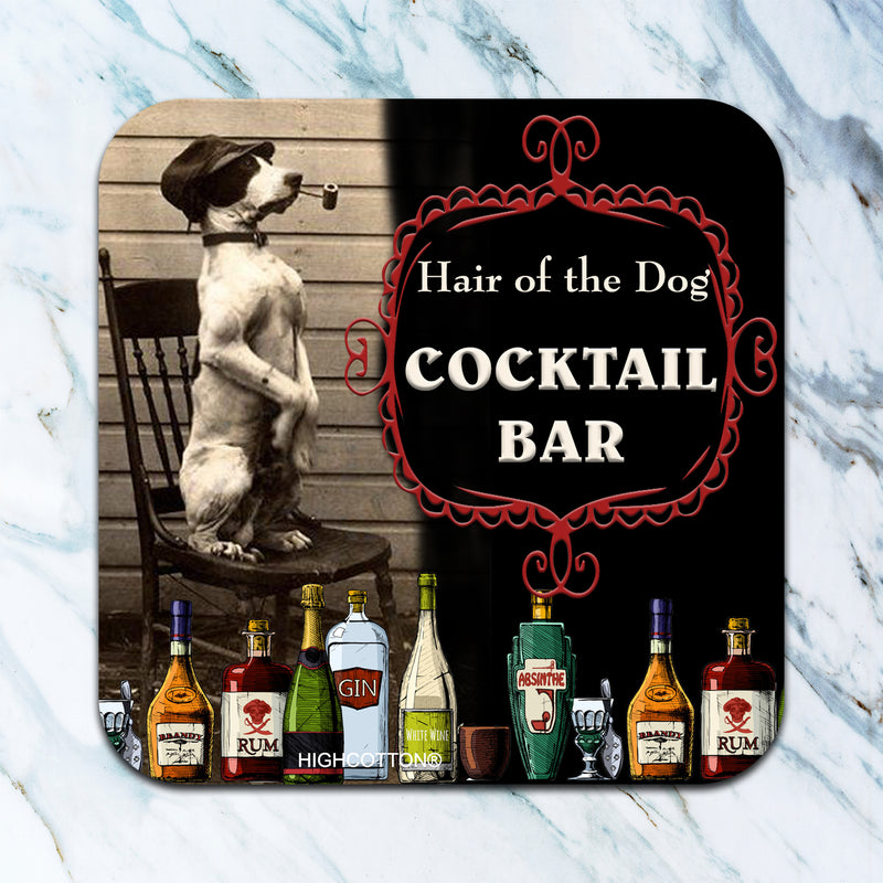 Hair Of The Dog Cocktail Bar Coaster