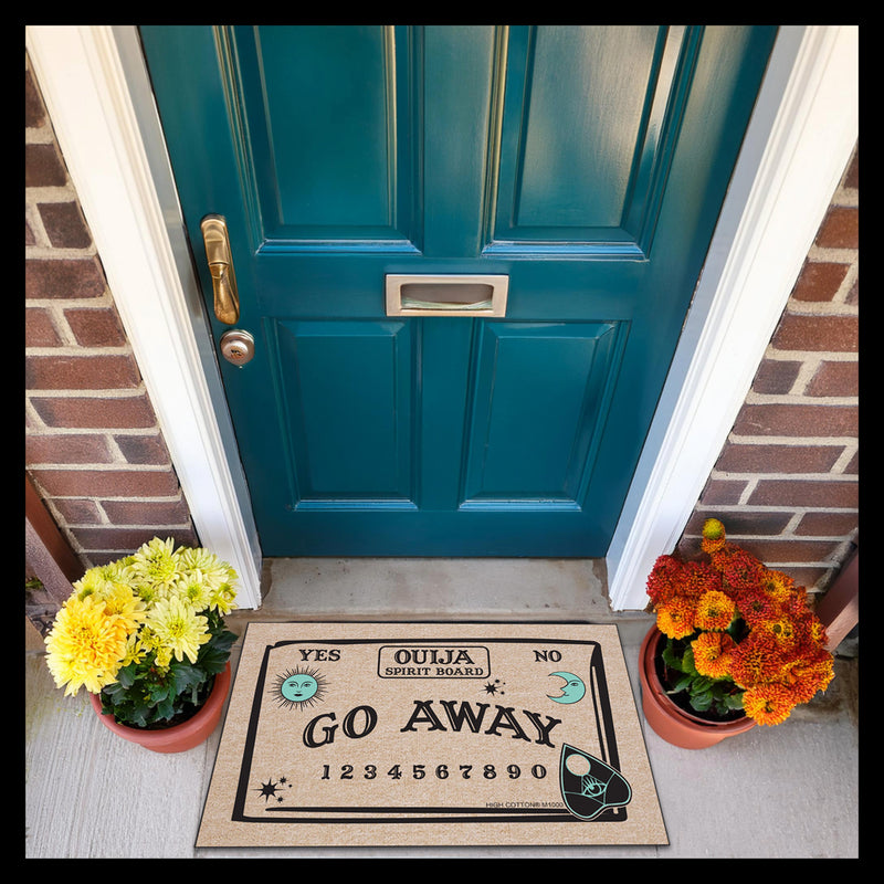 Go away Ouija board - funny doormat