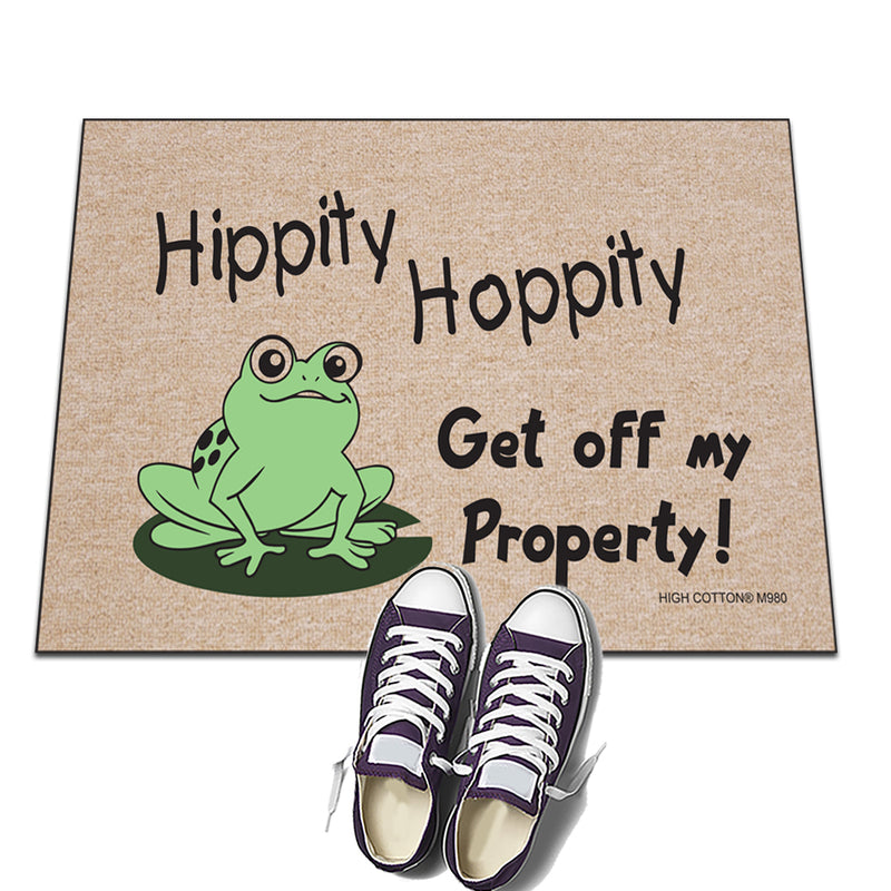 Hippity Hoppity Funny Doormat