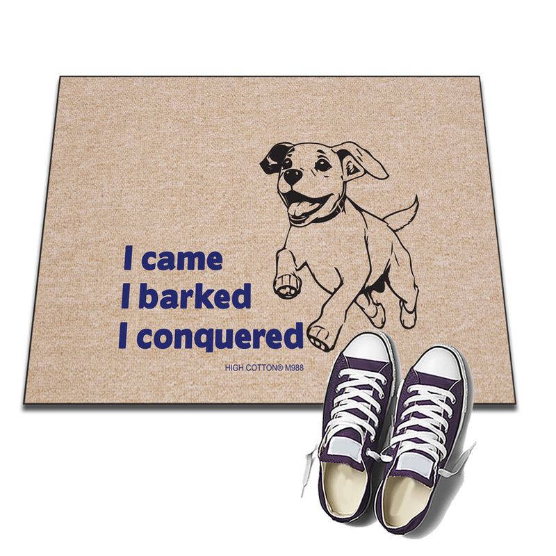 I came I barked I conquered - Doormat