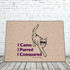 I came I purred I conquered - Doormat