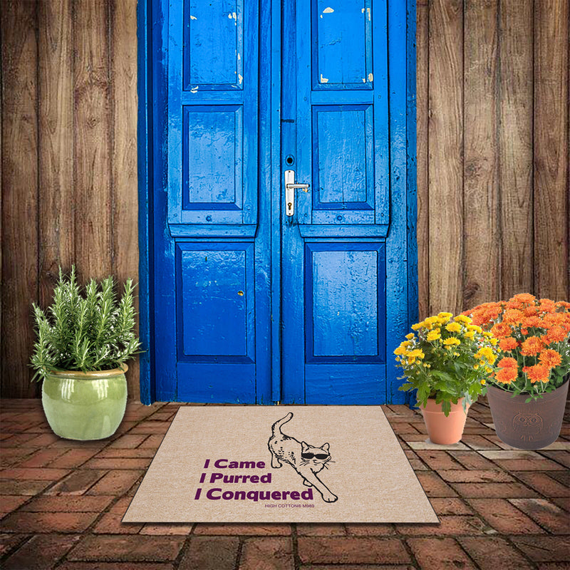 I came I purred I conquered - Doormat