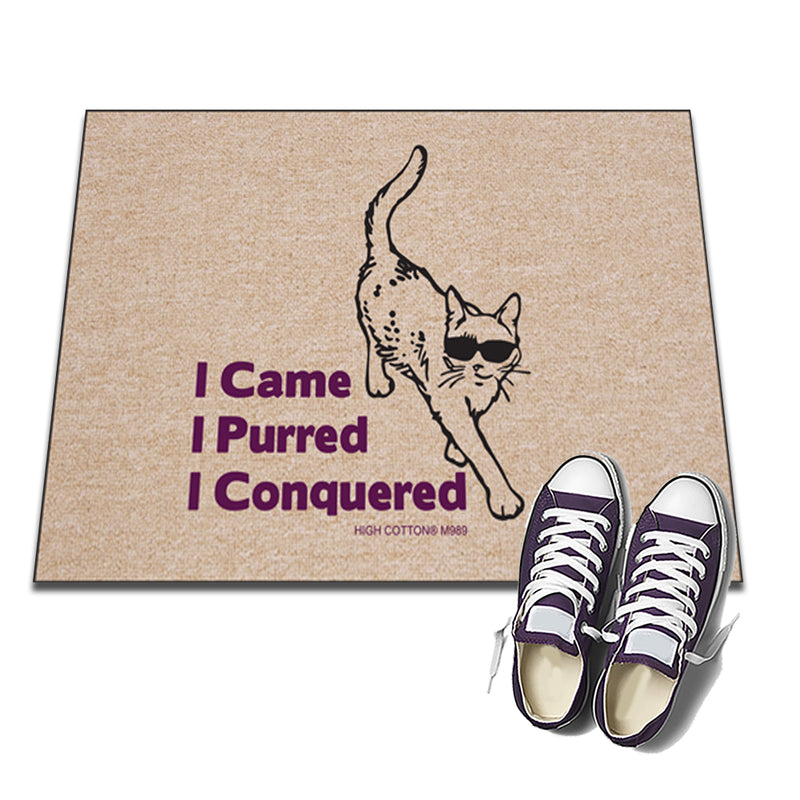 I came I purred I conquered - Doormat