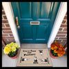 Leave food and packages here - funny doormat