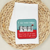 I Ran Twice Today - Kitchen Towel