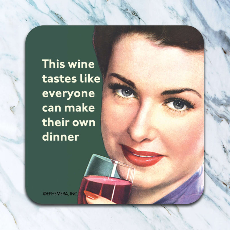 This Wine Tastes Like Everyone Can Make Their Own Dinner Coaster