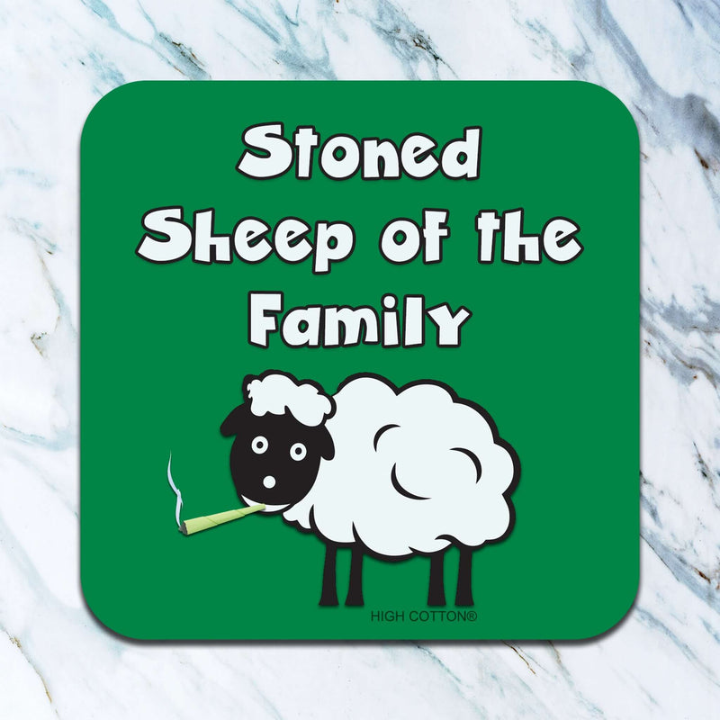 Stoned Sheep Of The Family - coaster