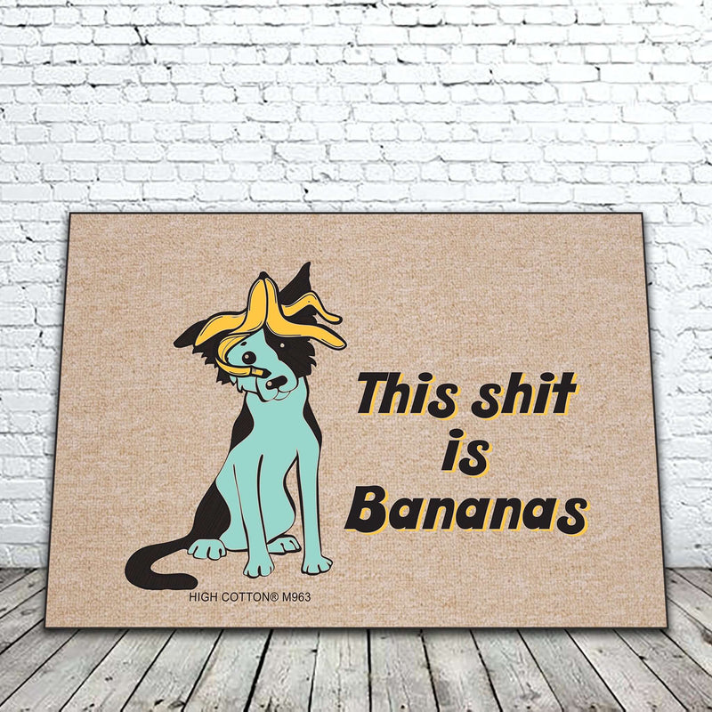 This Shit is Bananas Doormat