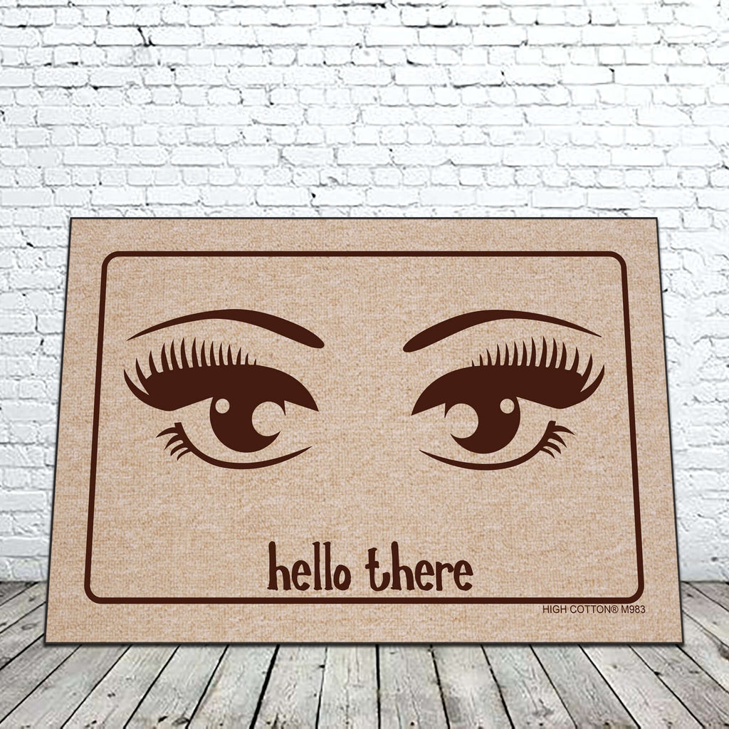 Hello There Funny Front Door Mat