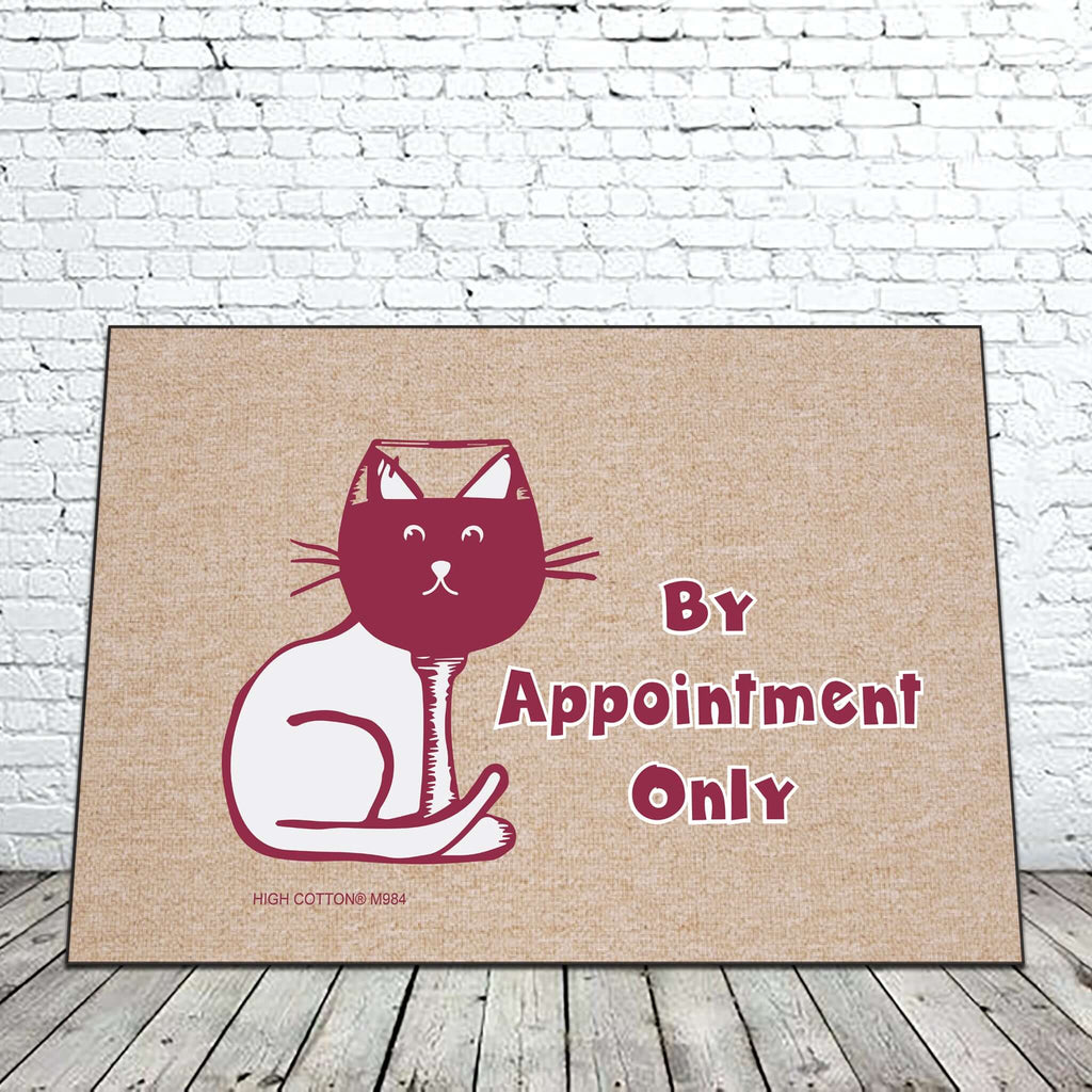 By Appointment Only Doormat