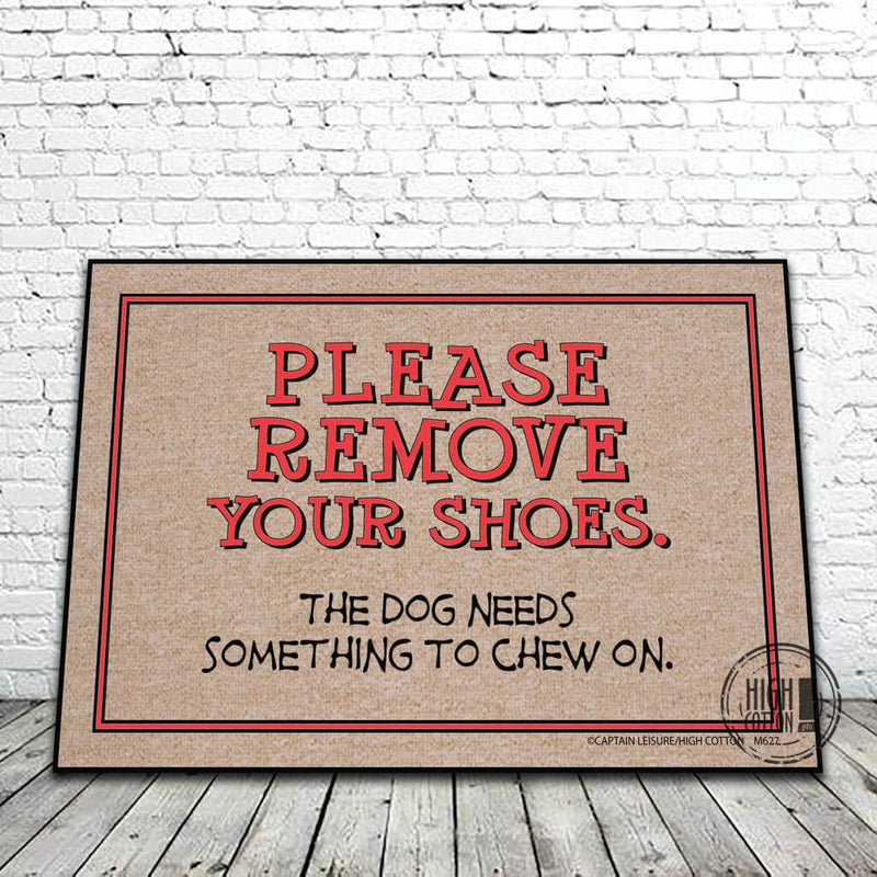 Remove Your Shoes doormat