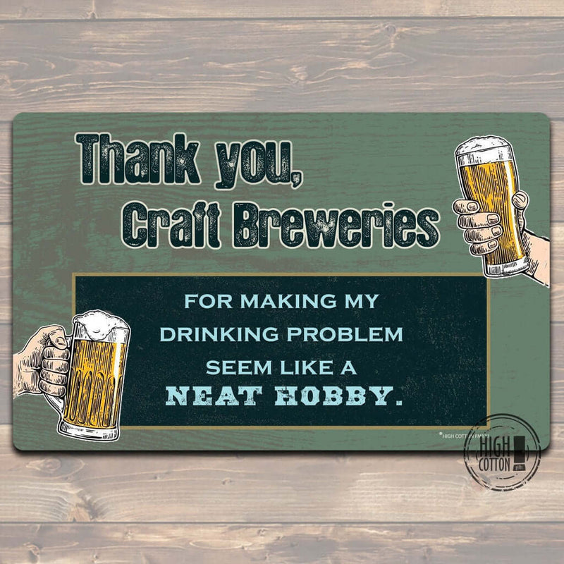 Thank You Craft Breweries floor mat