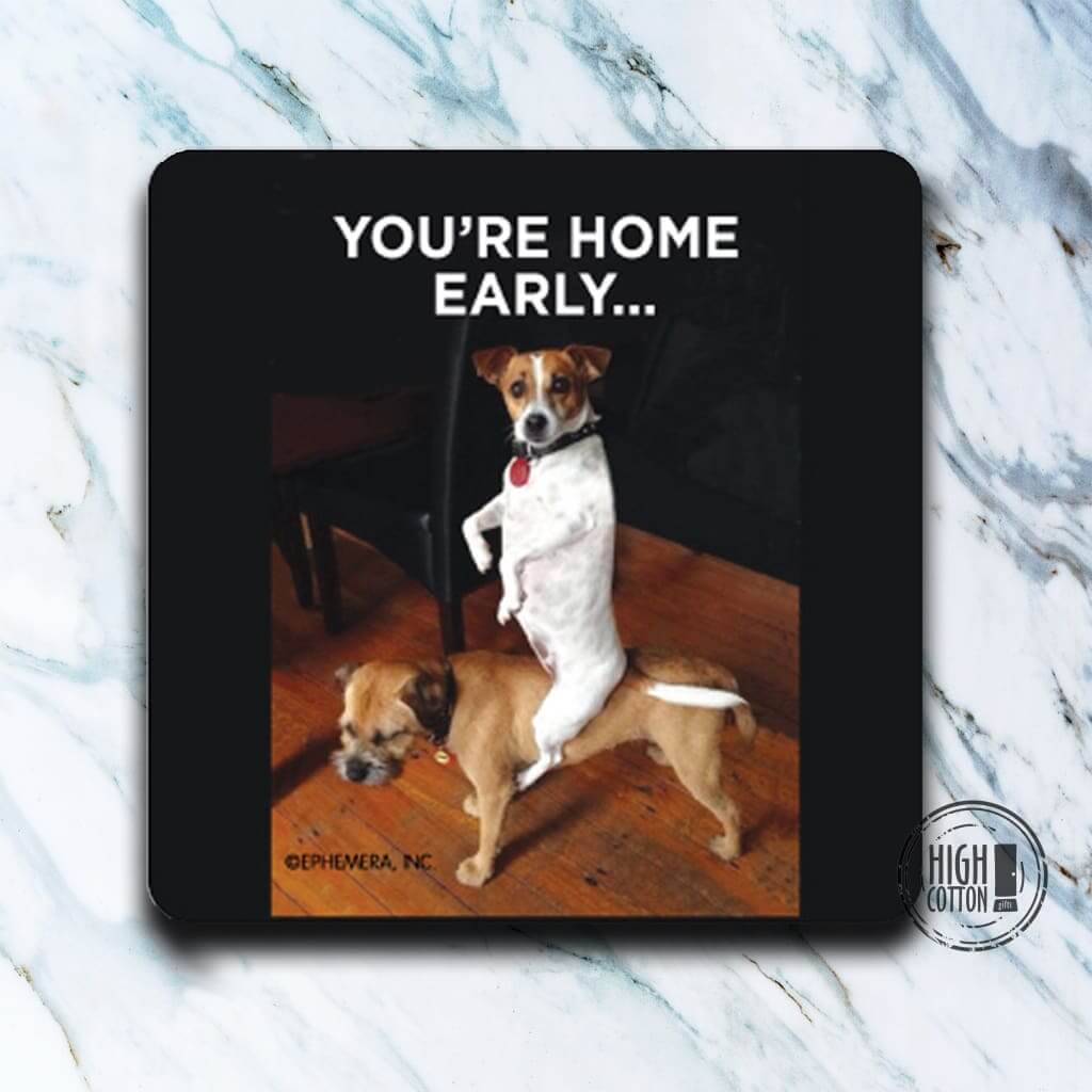 You're Home Early coaster
